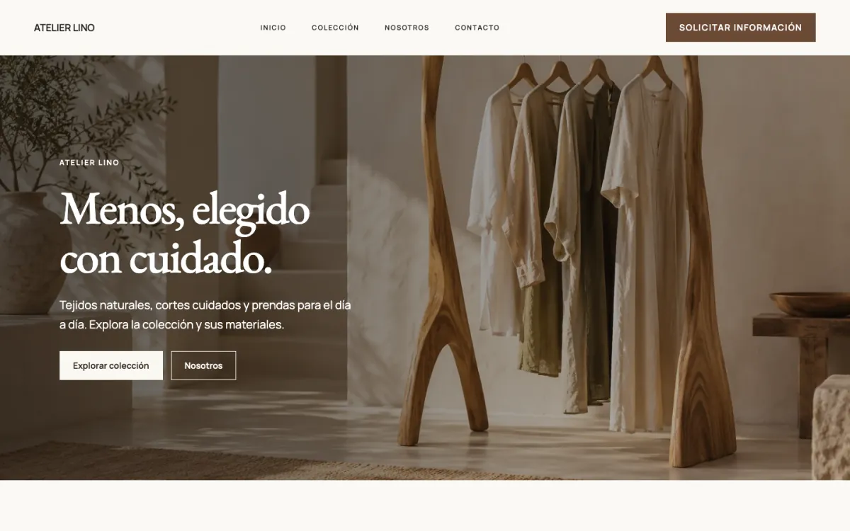 Atelier · Moda y colecciones